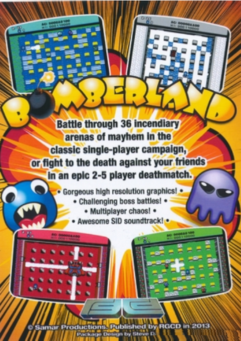 Bomberland (Homebrew) — Box back
